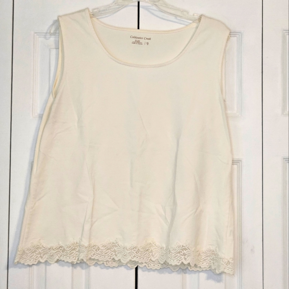 Off White Tank